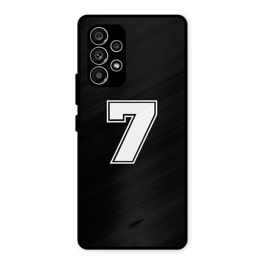 Number 7 Metal Back Case for Galaxy A53 5G