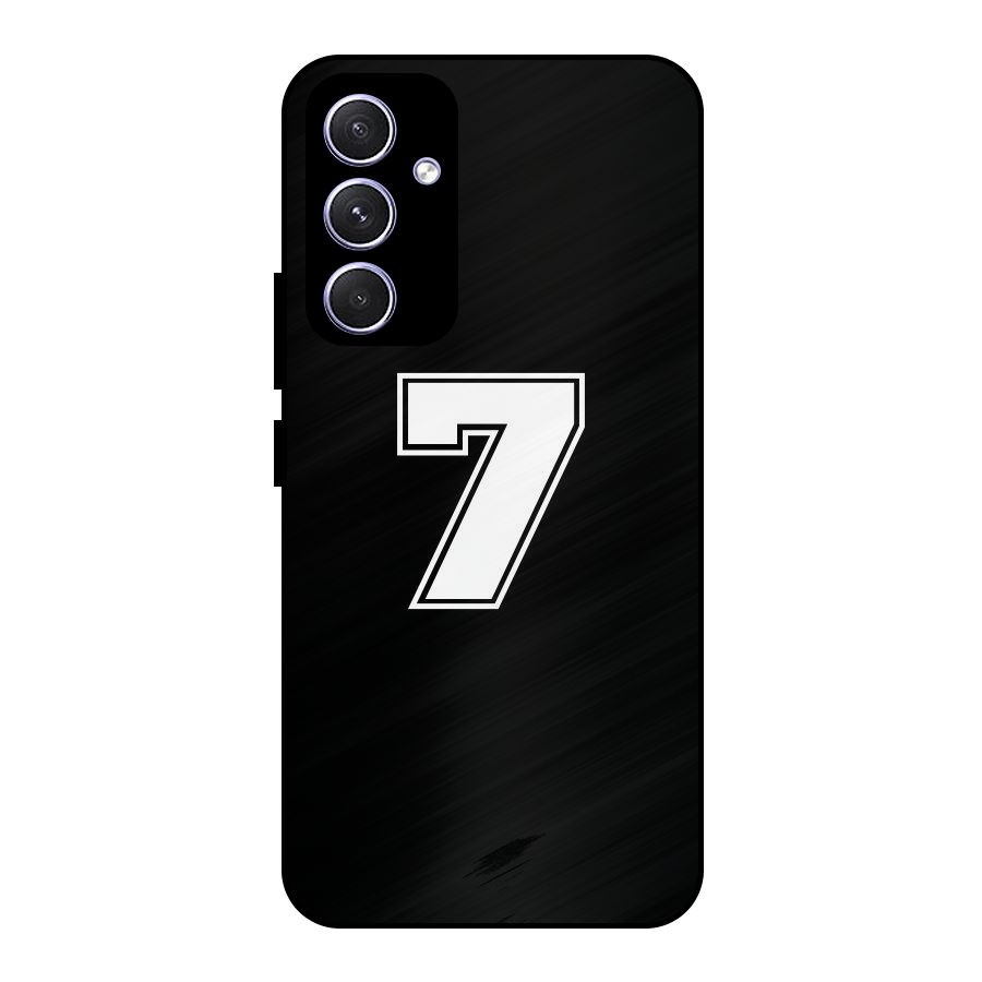 Number 7 Metal Back Case for Galaxy A54