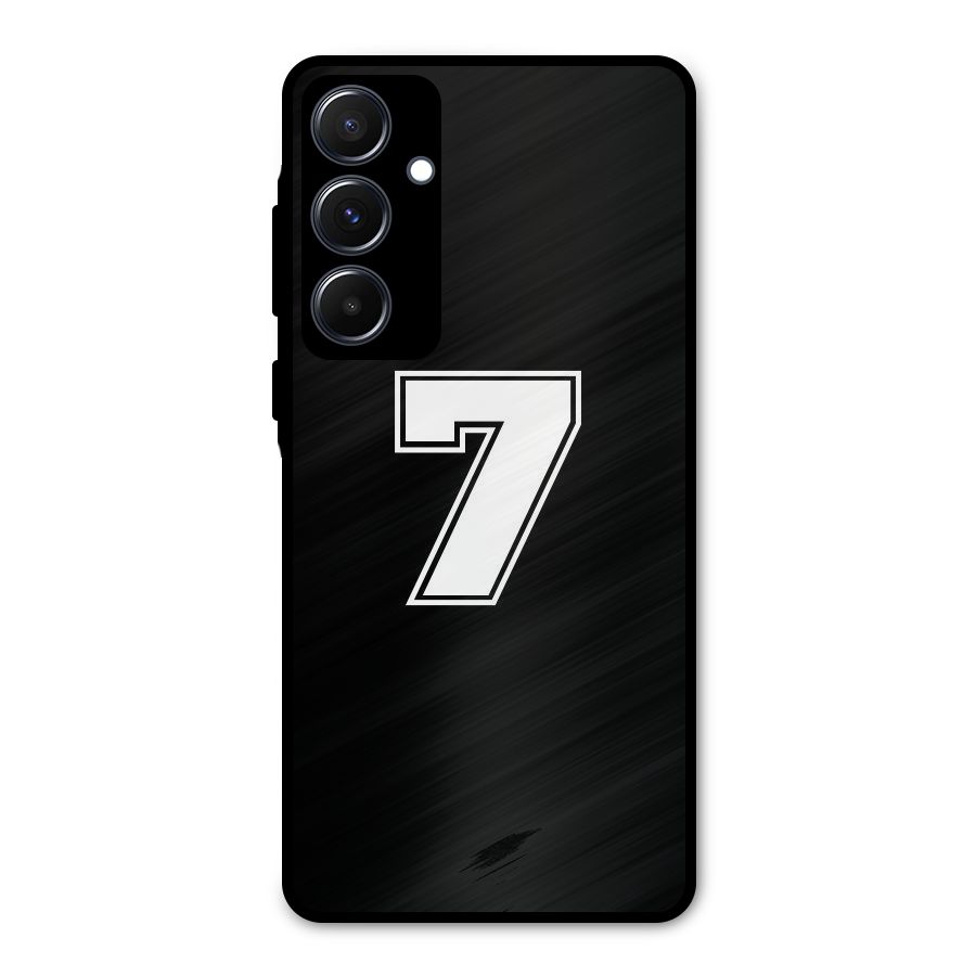 Number 7 Metal Back Case for Galaxy A55
