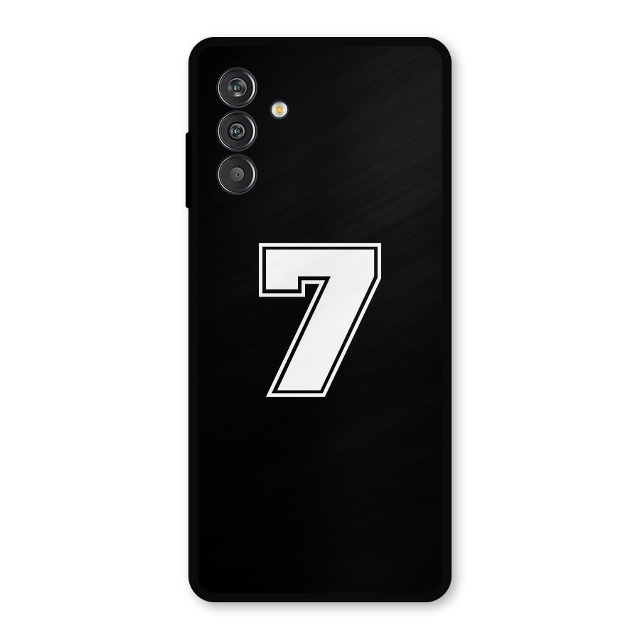 Number 7 Metal Back Case for Galaxy F13