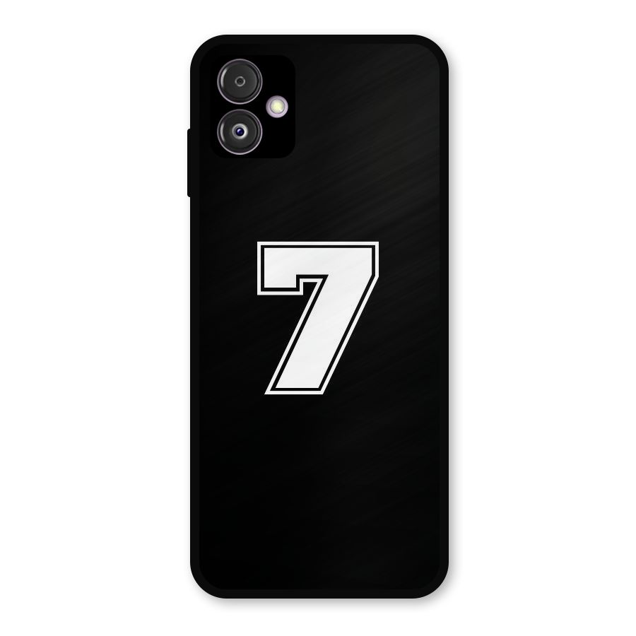 Number 7 Metal Back Case for Galaxy F14