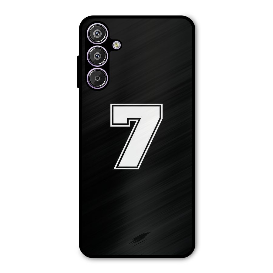 Number 7 Metal Back Case for Galaxy F15