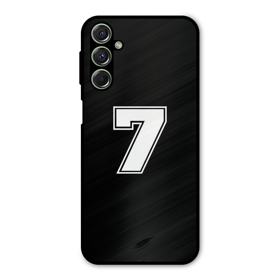 Number 7 Metal Back Case for Galaxy F34