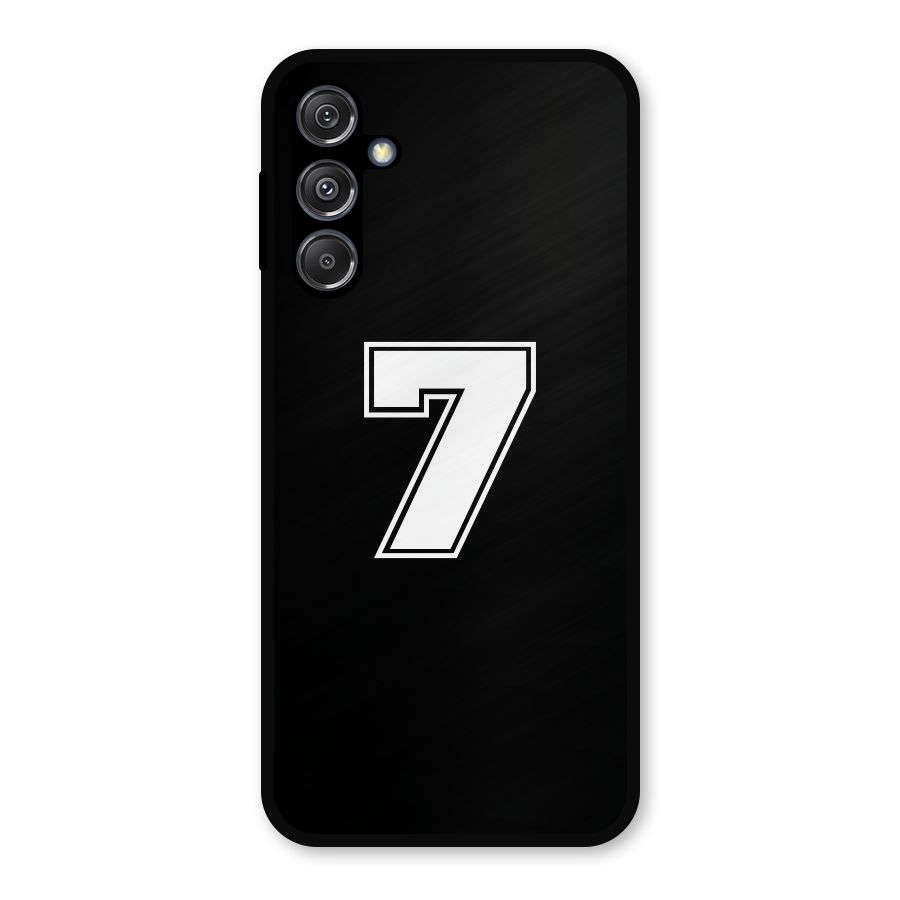 Number 7 Metal Back Case for Galaxy M34 5G