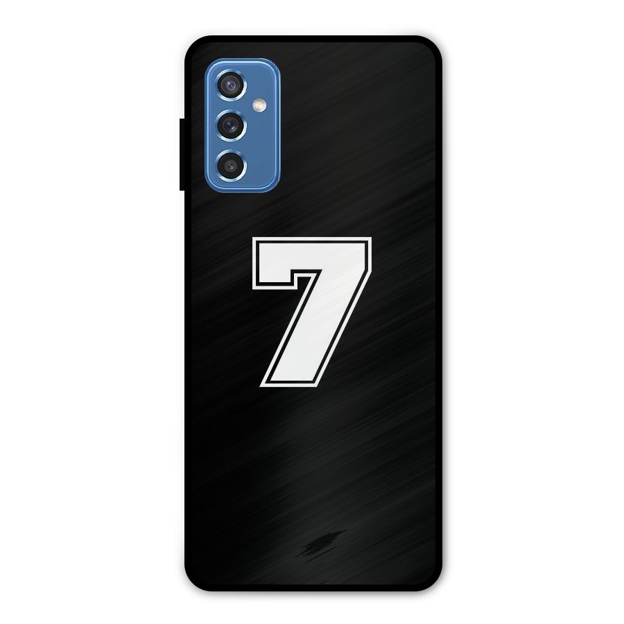 Number 7 Metal Back Case for Galaxy M52 5G