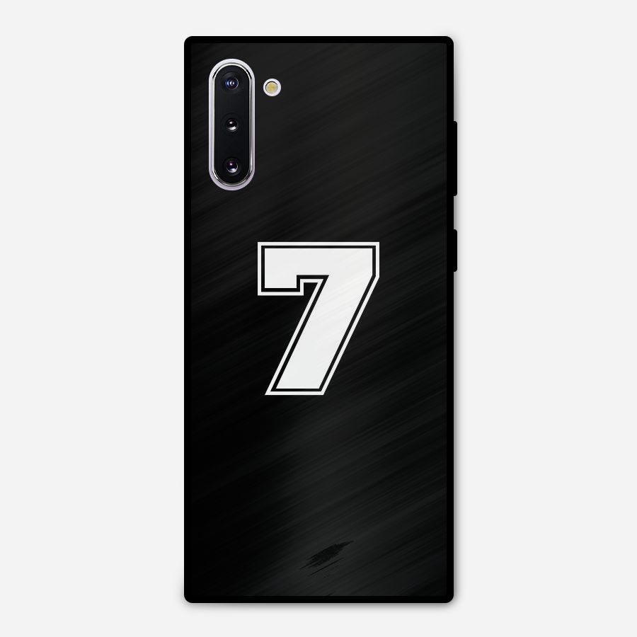 Number 7 Metal Back Case for Galaxy Note 10