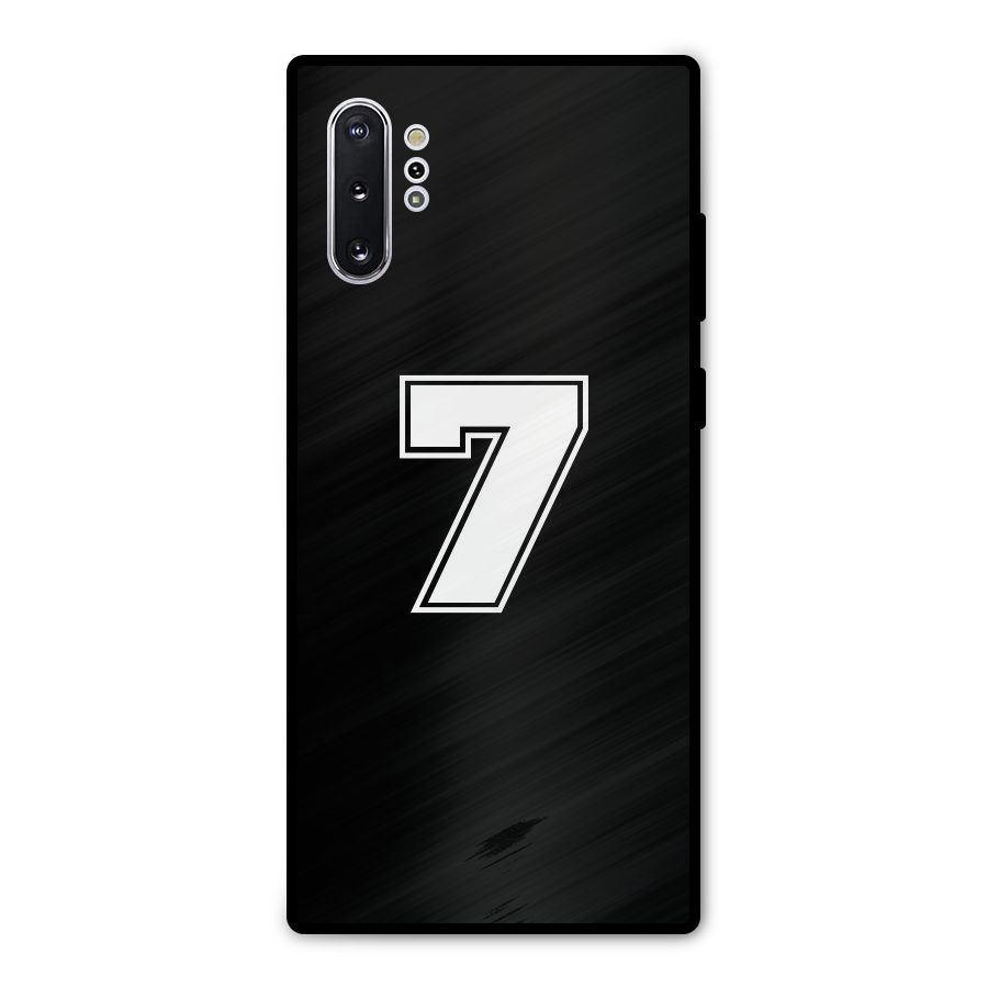 Number 7 Metal Back Case for Galaxy Note 10 Plus