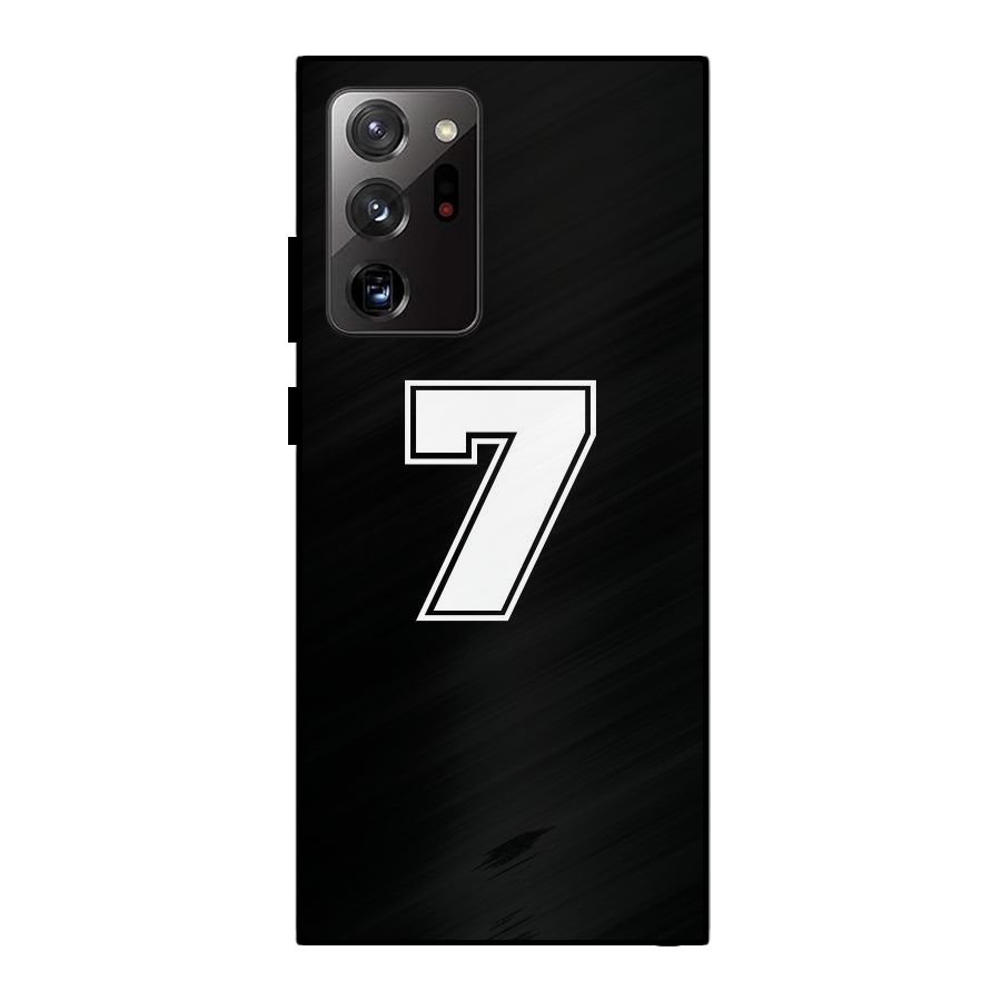 Number 7 Metal Back Case for Galaxy Note 20 Ultra