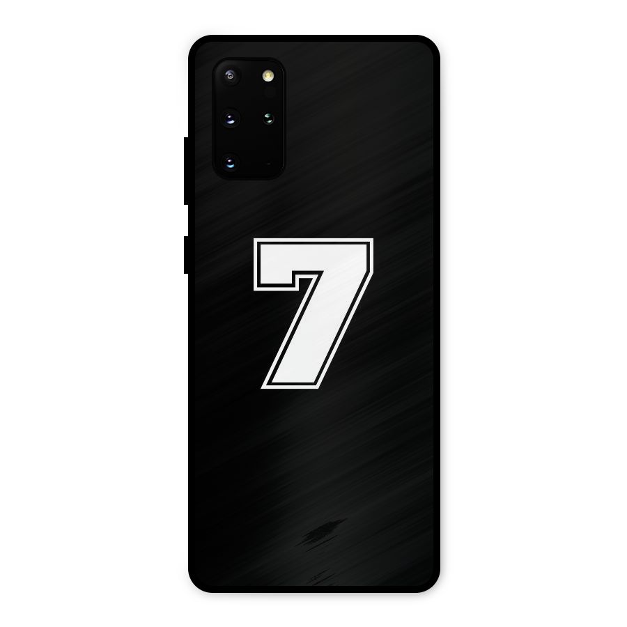 Number 7 Metal Back Case for Galaxy S20 Plus