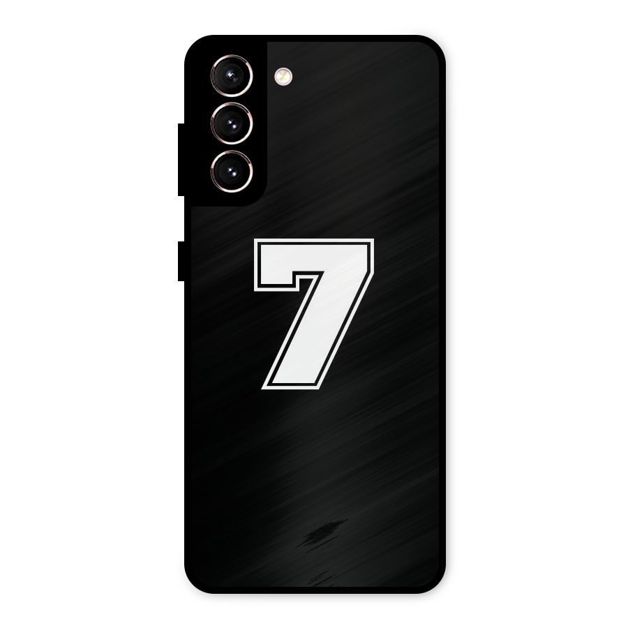 Number 7 Metal Back Case for Galaxy S21 5G