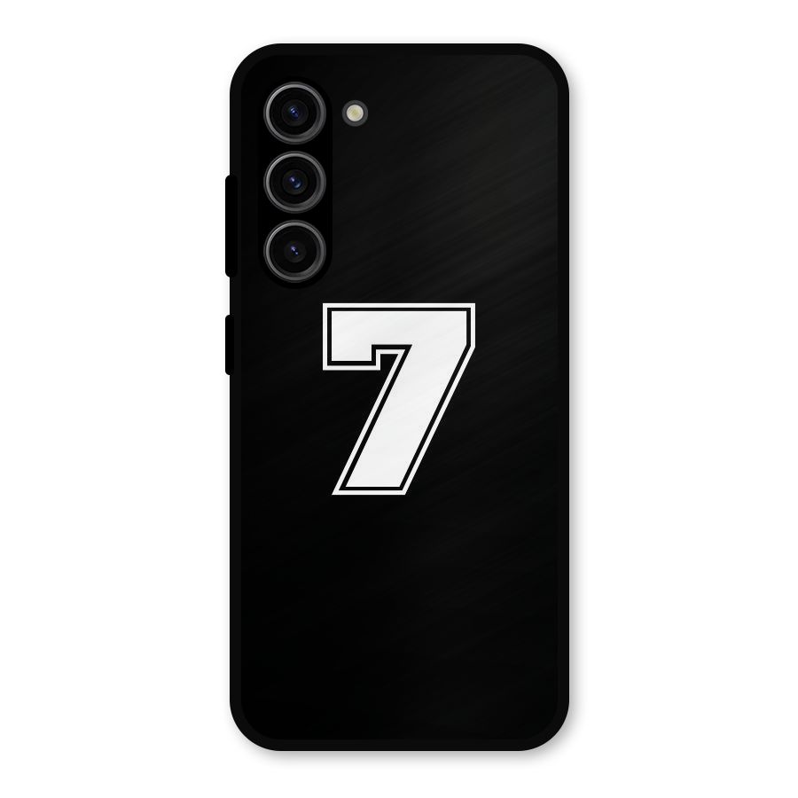 Number 7 Metal Back Case for Galaxy S23