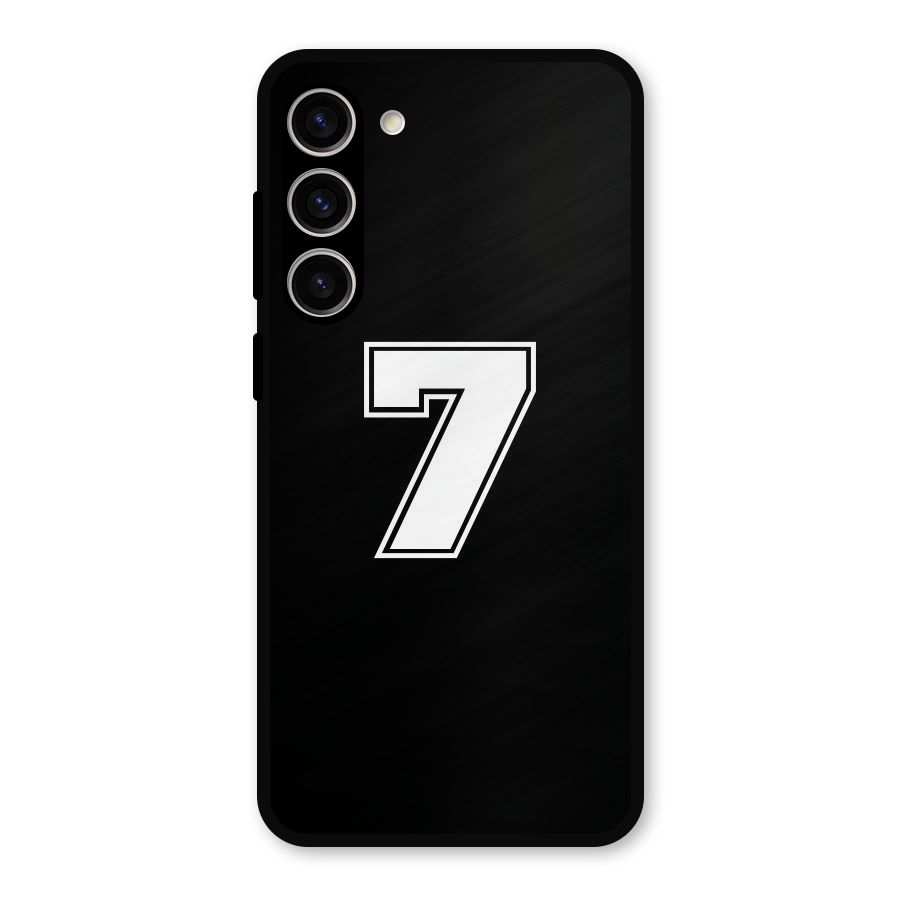 Number 7 Metal Back Case for Galaxy S23 Plus
