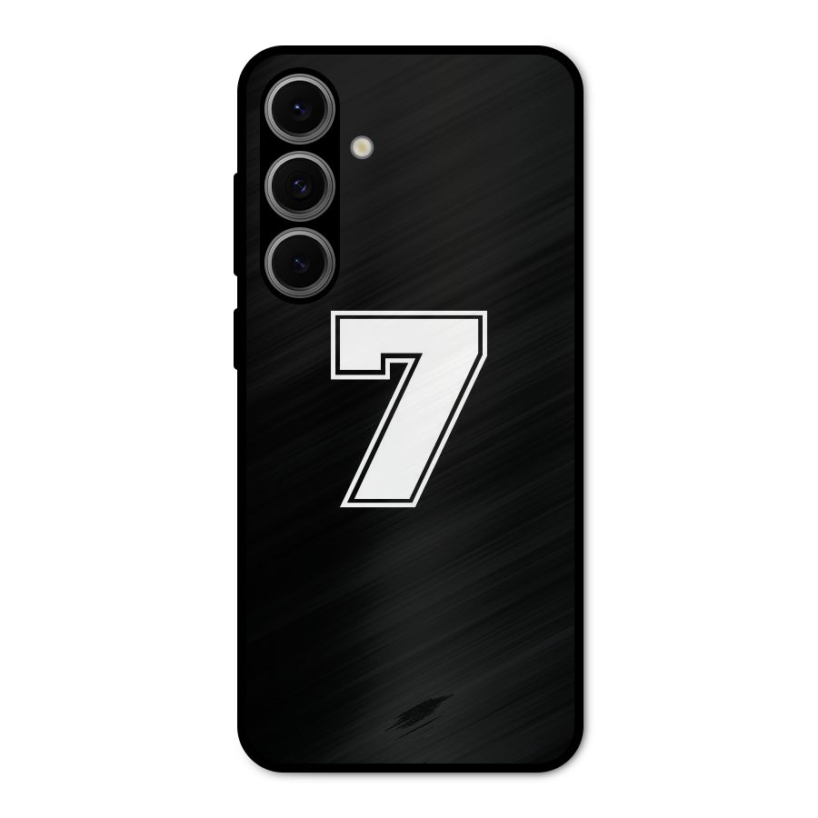 Number 7 Metal Back Case for Galaxy S24 FE