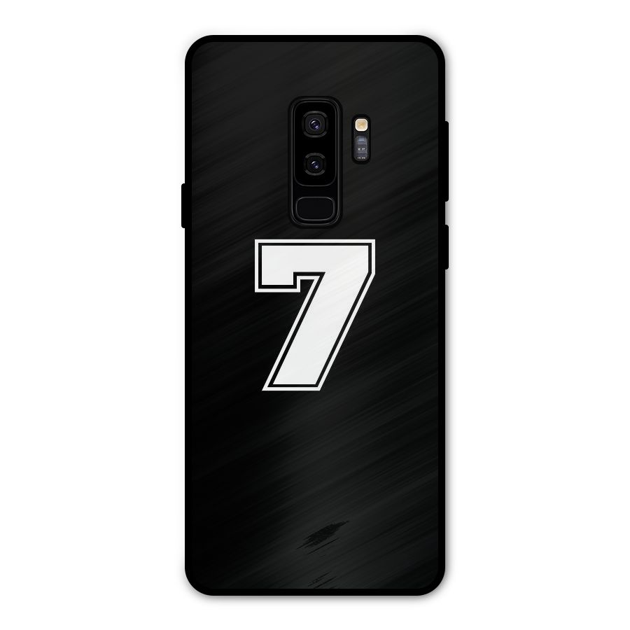 Number 7 Metal Back Case for Galaxy S9 Plus