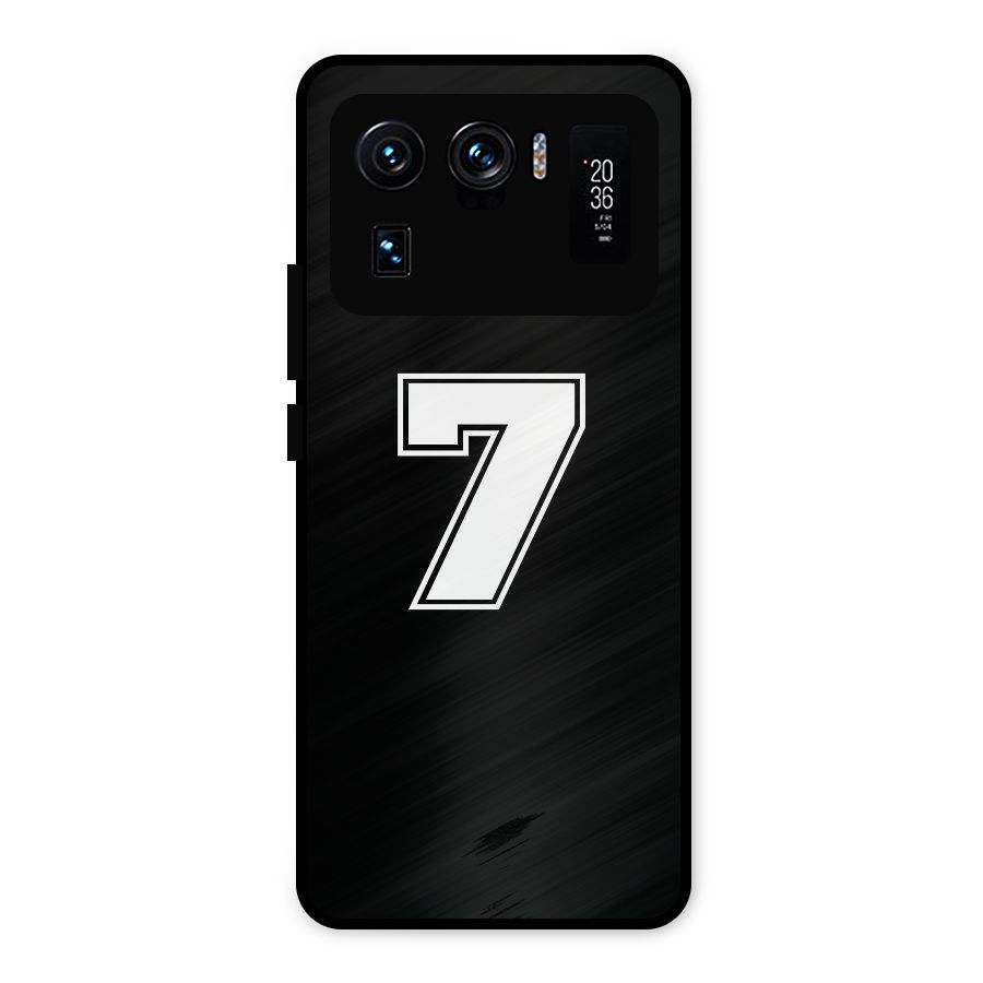Number 7 Metal Back Case for Mi 11 Ultra