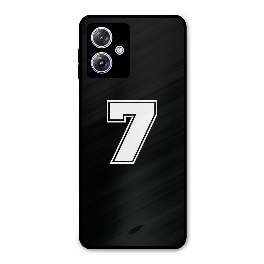 Number 7 Metal Back Case for Moto G64
