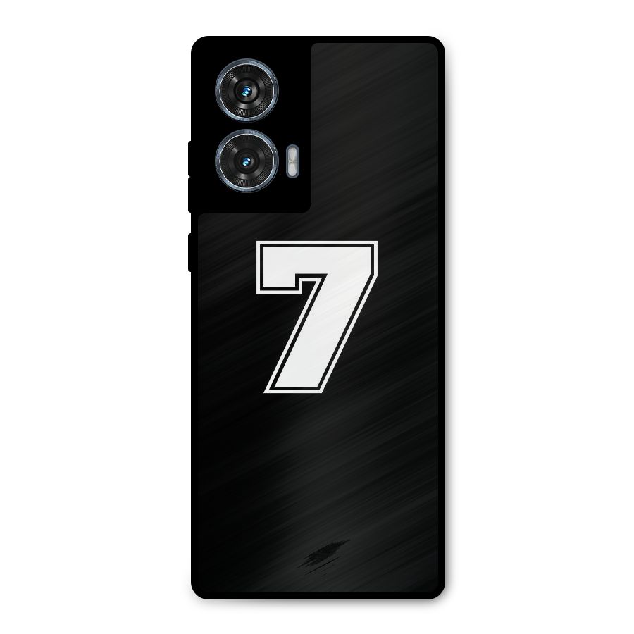 Number 7 Metal Back Case for Motorola G96