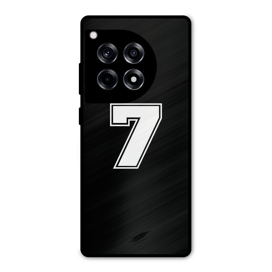 Number 7 Metal Back Case for OnePlus 12R