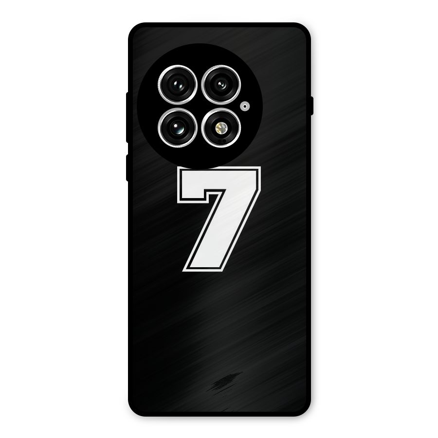 Number 7 Metal Back Case for OnePlus 13