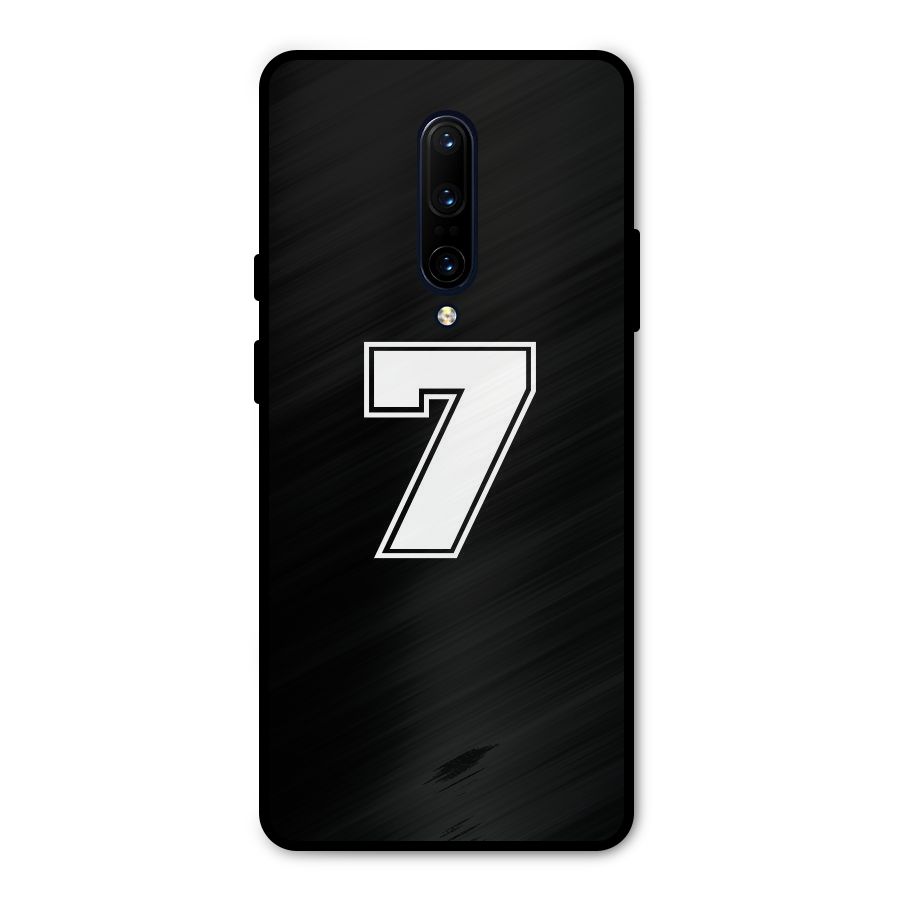 Number 7 Metal Back Case for OnePlus 7 Pro