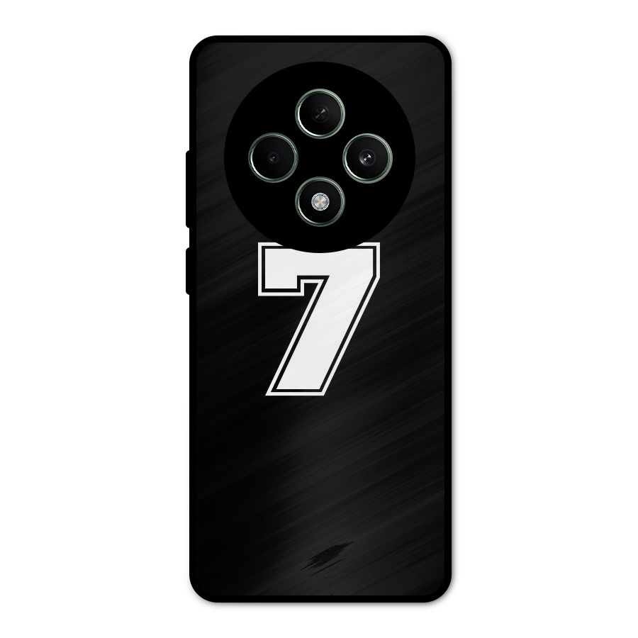 Number 7 Metal Back Case for Oppo F27