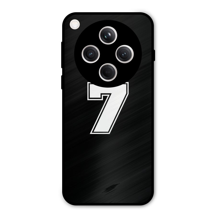 Number 7 Metal Back Case for Oppo Find X8