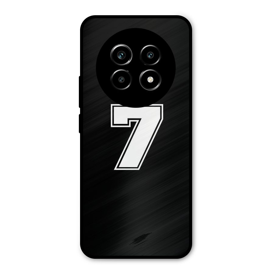 Number 7 Metal Back Case for Realme 13 Pro