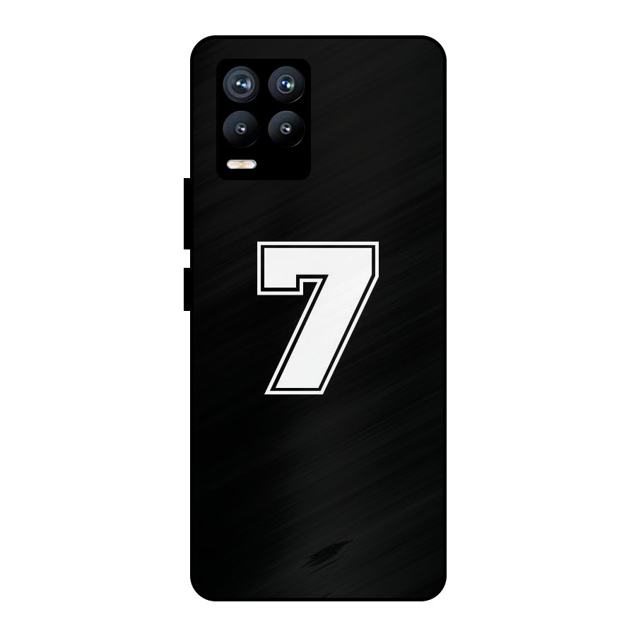 Number 7 Metal Back Case for Realme 8 Pro