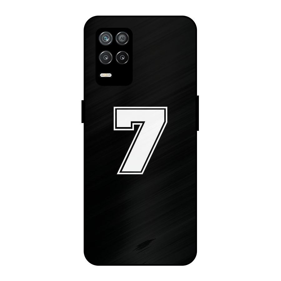 Number 7 Metal Back Case for Realme 9 5G