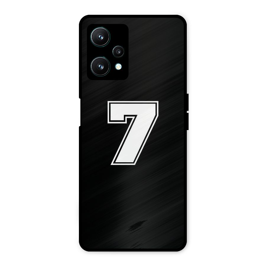 Number 7 Metal Back Case for Realme 9 Pro 5G