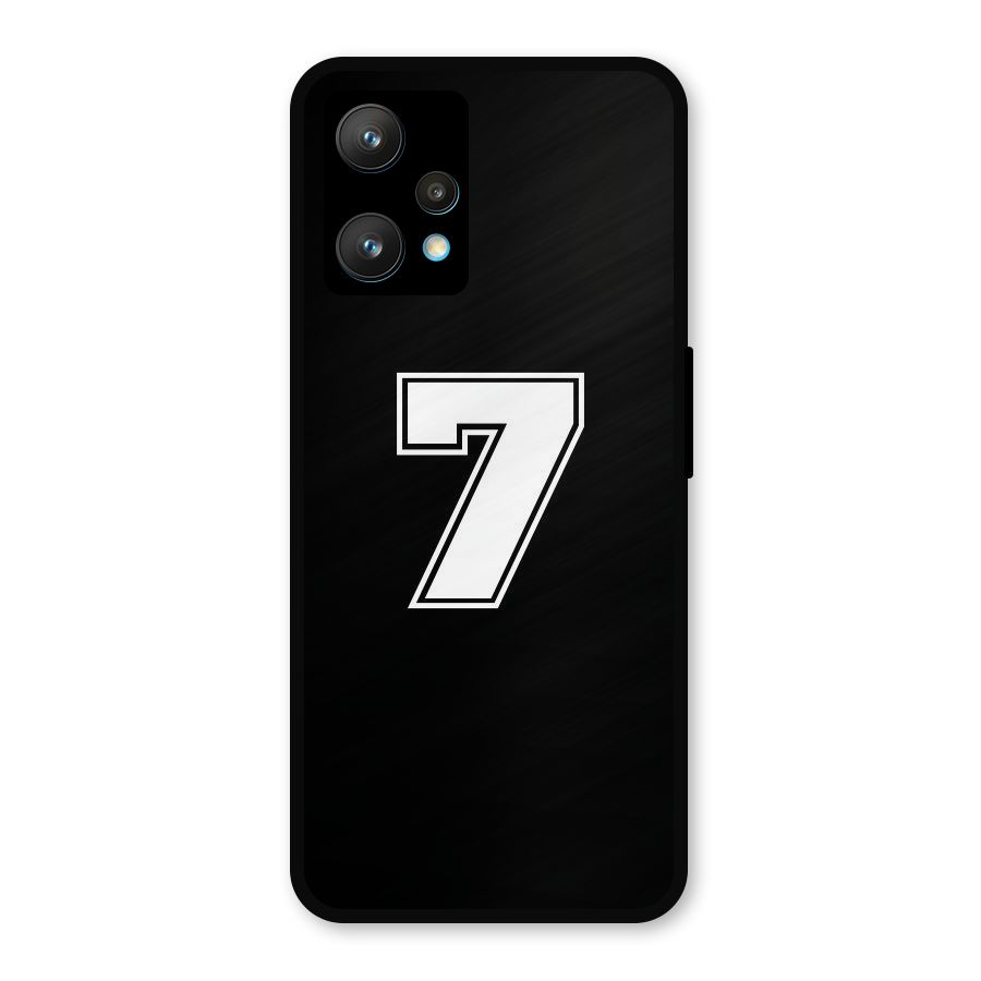 Number 7 Metal Back Case for Realme 9 Pro Plus 5G