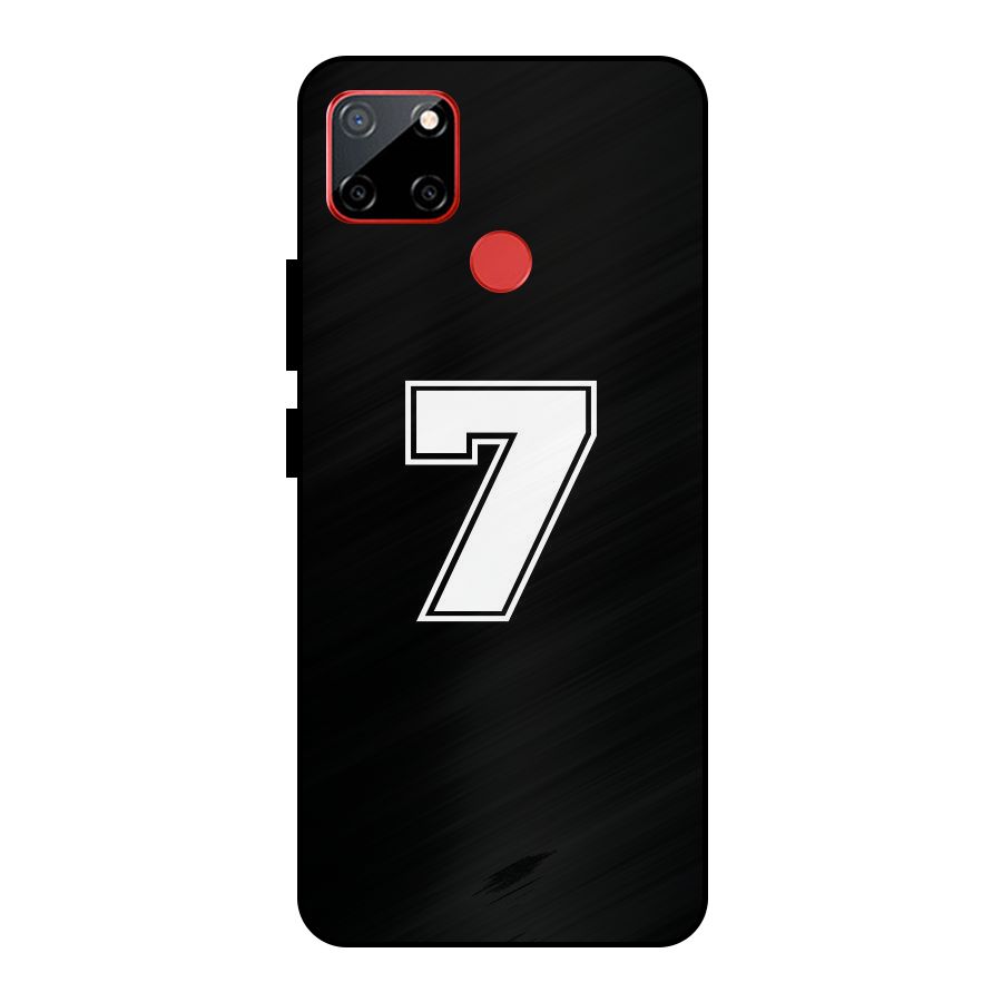 Number 7 Metal Back Case for Realme C12