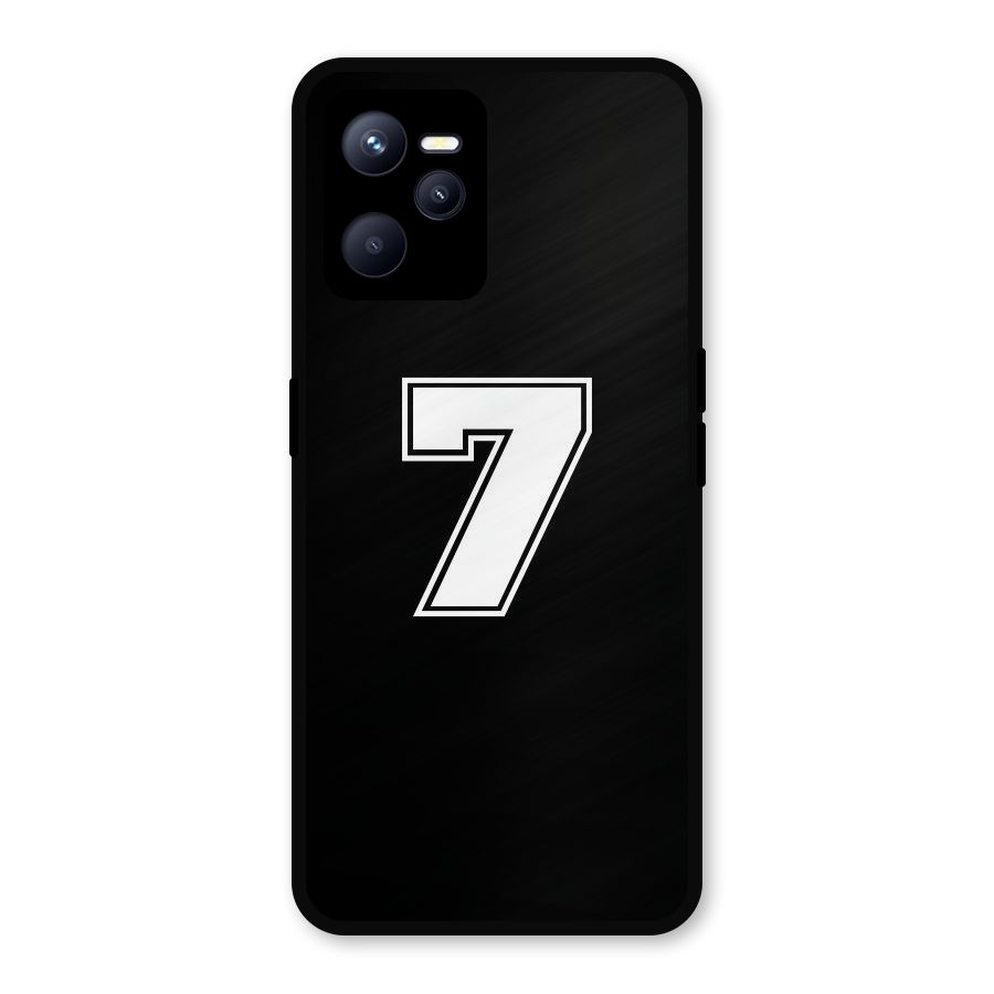 Number 7 Metal Back Case for Realme C35