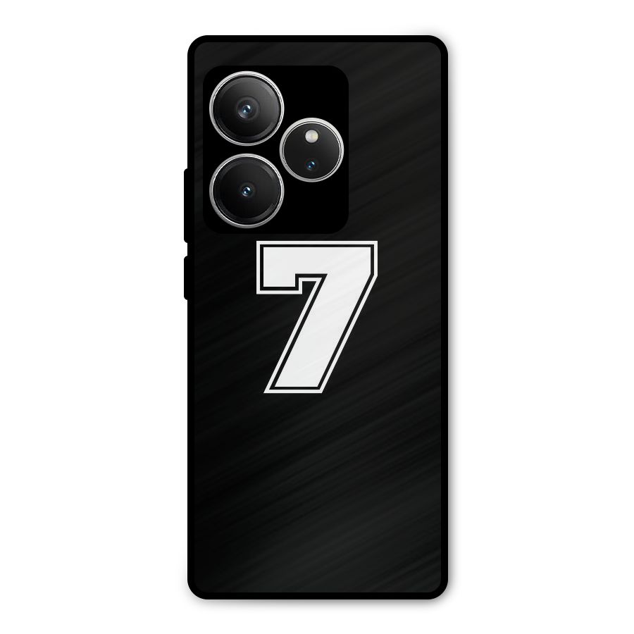 Number 7 Metal Back Case for Realme GT 6