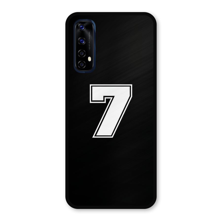 Number 7 Metal Back Case for Realme Narzo 20 Pro