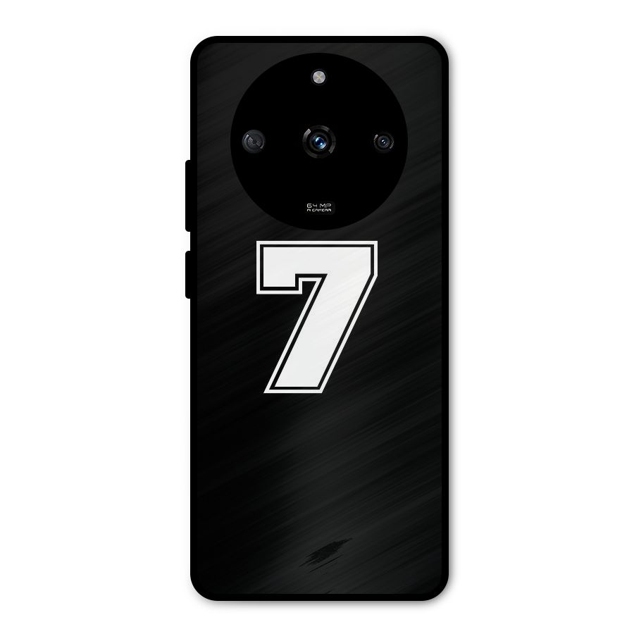 Number 7 Metal Back Case for Realme Narzo 60 5G