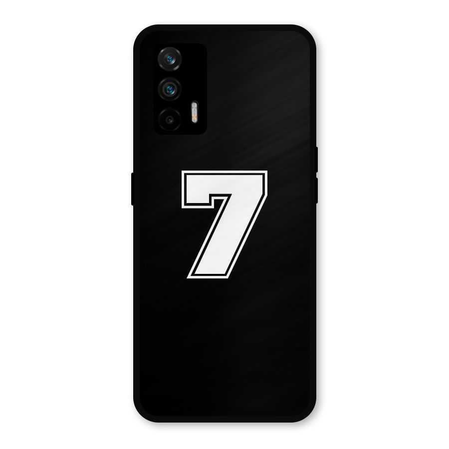 Number 7 Metal Back Case for Realme X7 Max