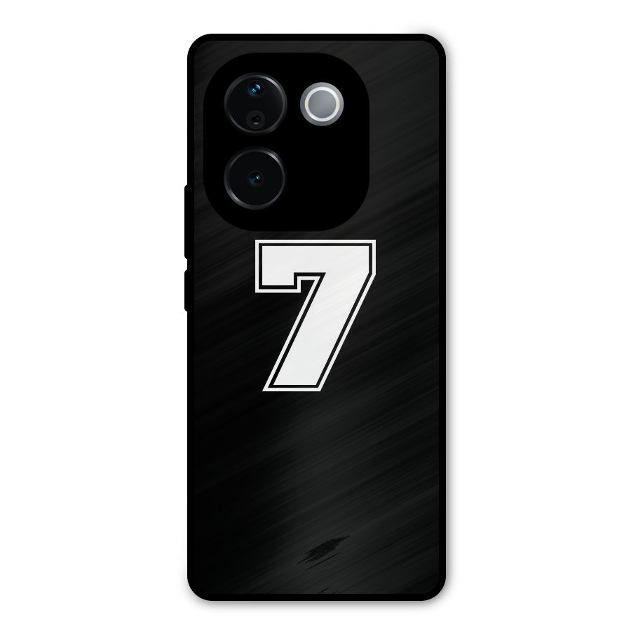 Number 7 Metal Back Case for Vivo T3 Pro