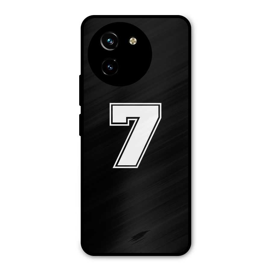 Number 7 Metal Back Case for Vivo T3x