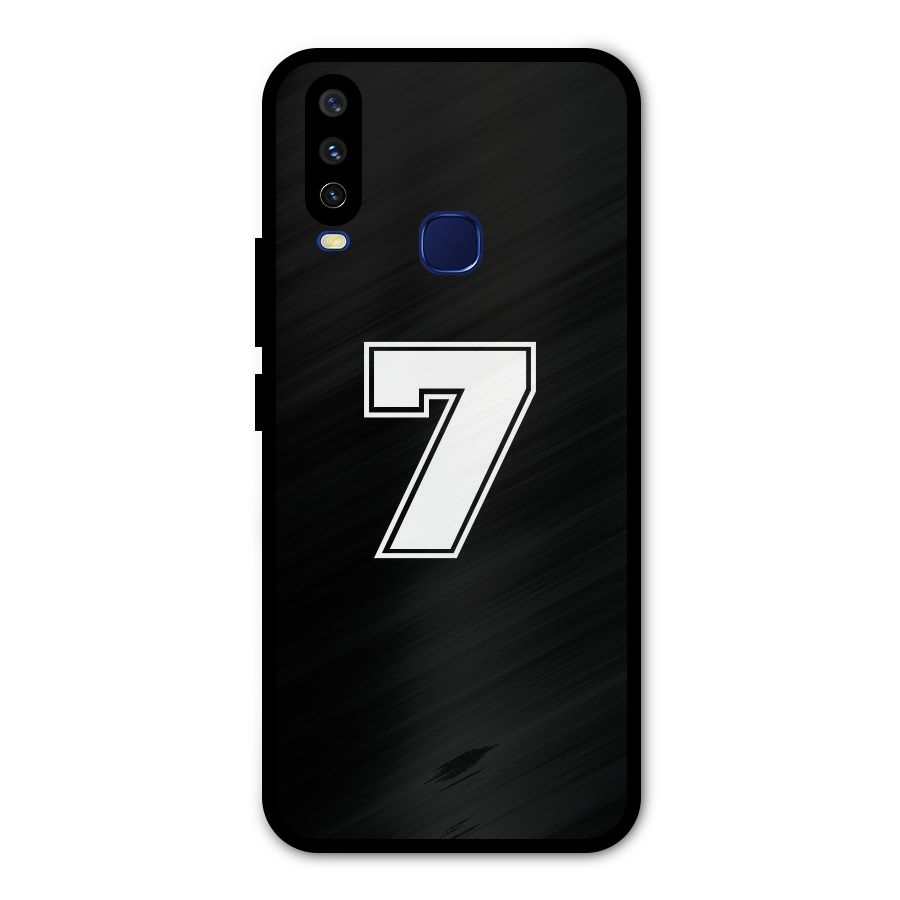 Number 7 Metal Back Case for Vivo V17