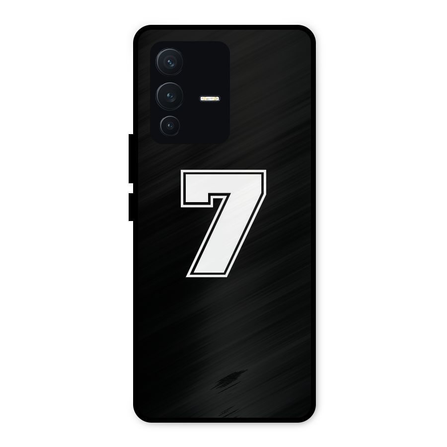 Number 7 Metal Back Case for Vivo V23 5G