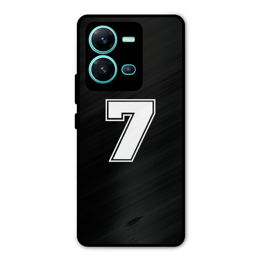 Number 7 Metal Back Case for Vivo V25
