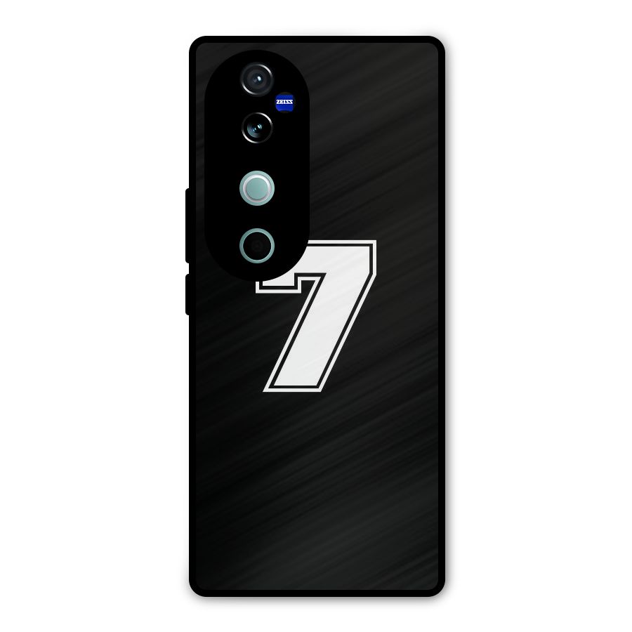 Number 7 Metal Back Case for Vivo V40