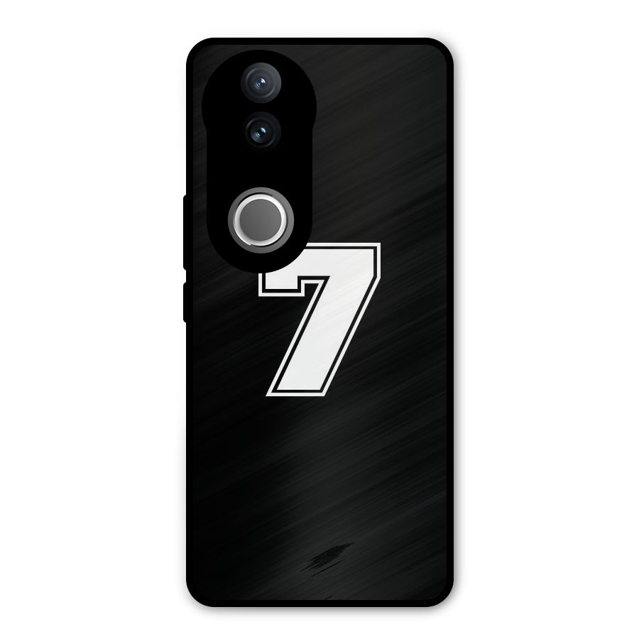 Number 7 Metal Back Case for Vivo V50e