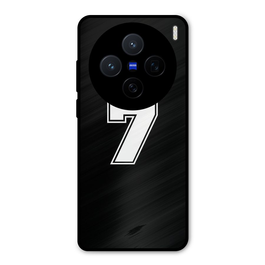 Number 7 Metal Back Case for Vivo X200
