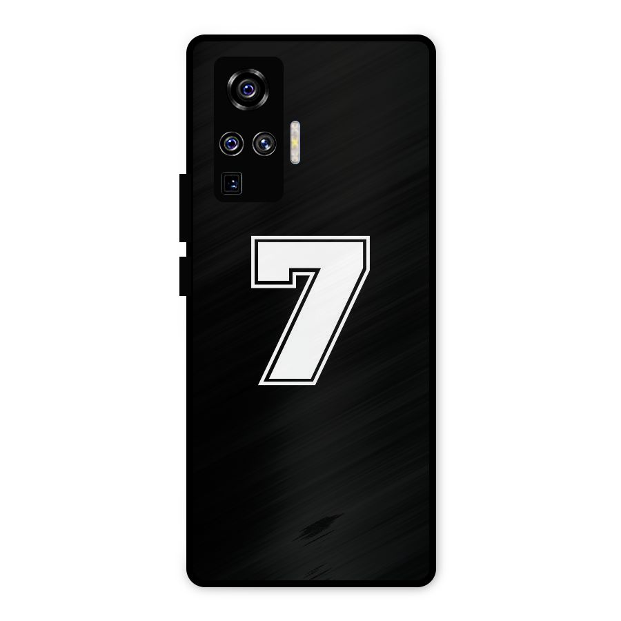 Number 7 Metal Back Case for Vivo X50 Pro