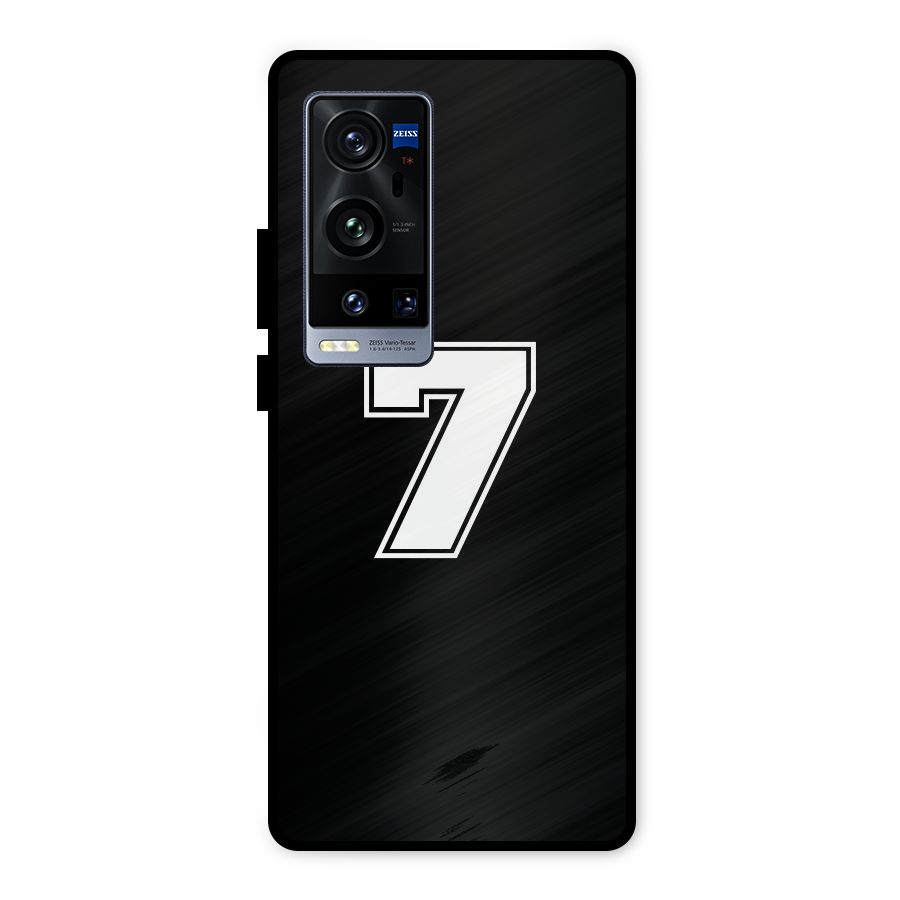 Number 7 Metal Back Case for Vivo X60 Pro Plus