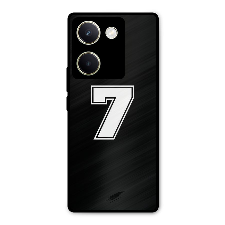 Number 7 Metal Back Case for Vivo Y200 Pro