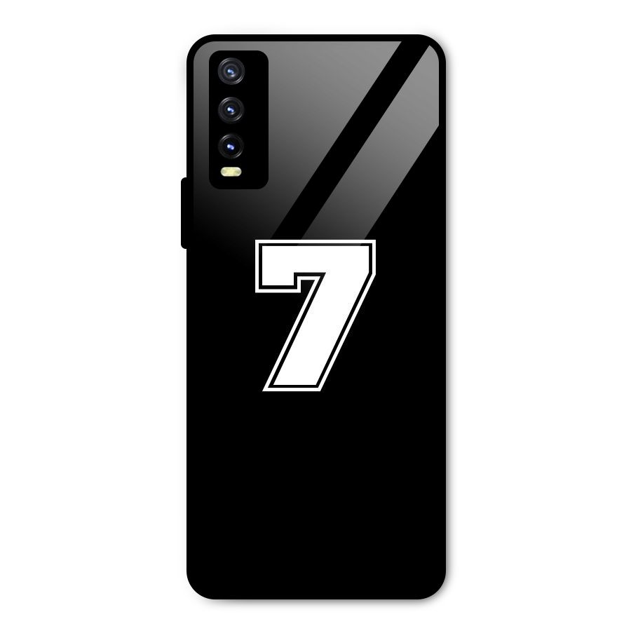Number 7 Metal Back Case for Vivo Y20g