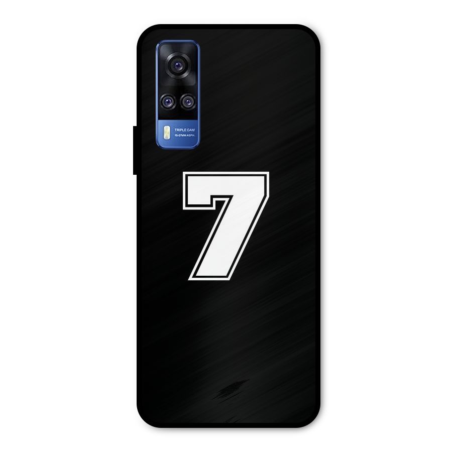 Number 7 Metal Back Case for Vivo Y31